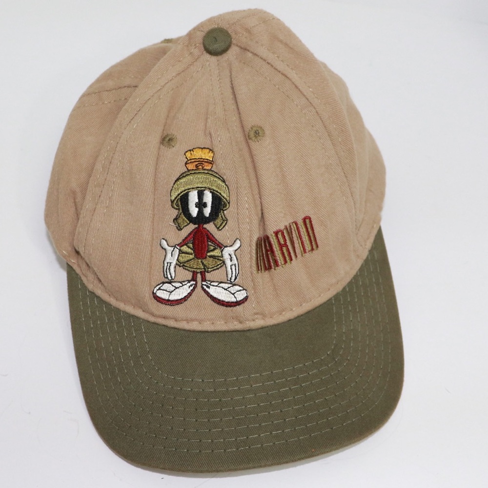 Vintage 1991 Marvin the Martian Fitted Cap Small